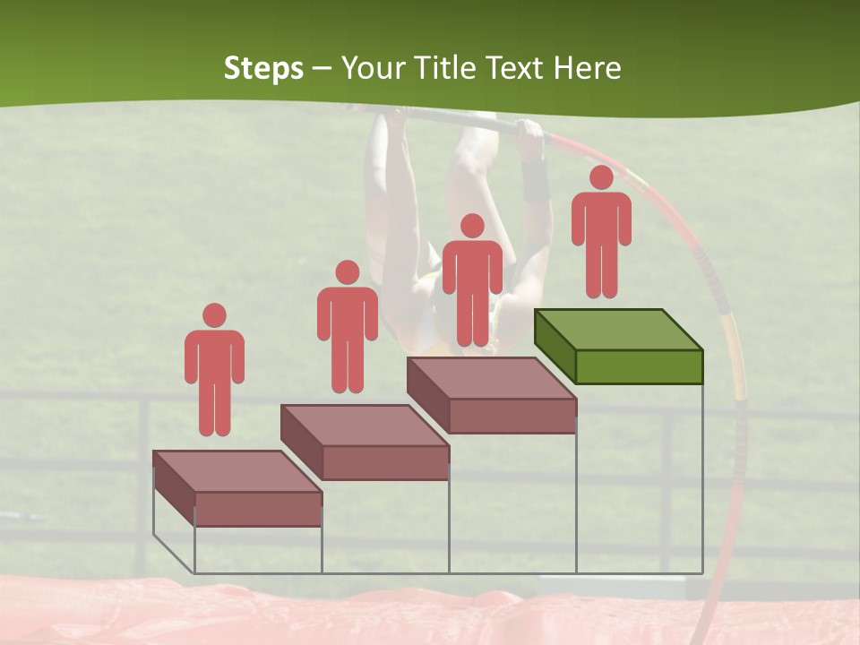 Pole Vaulter PowerPoint Template