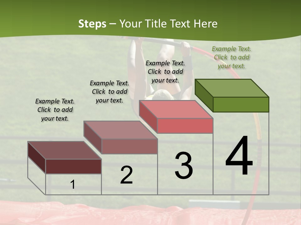 Pole Vaulter PowerPoint Template