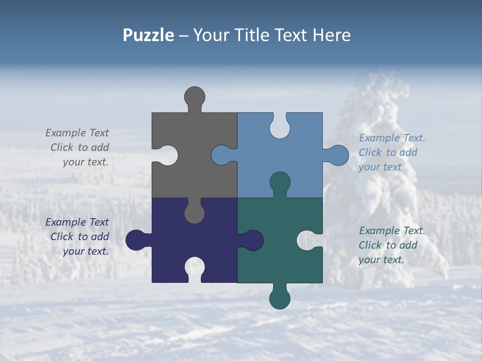 Winter Landscape PowerPoint Template