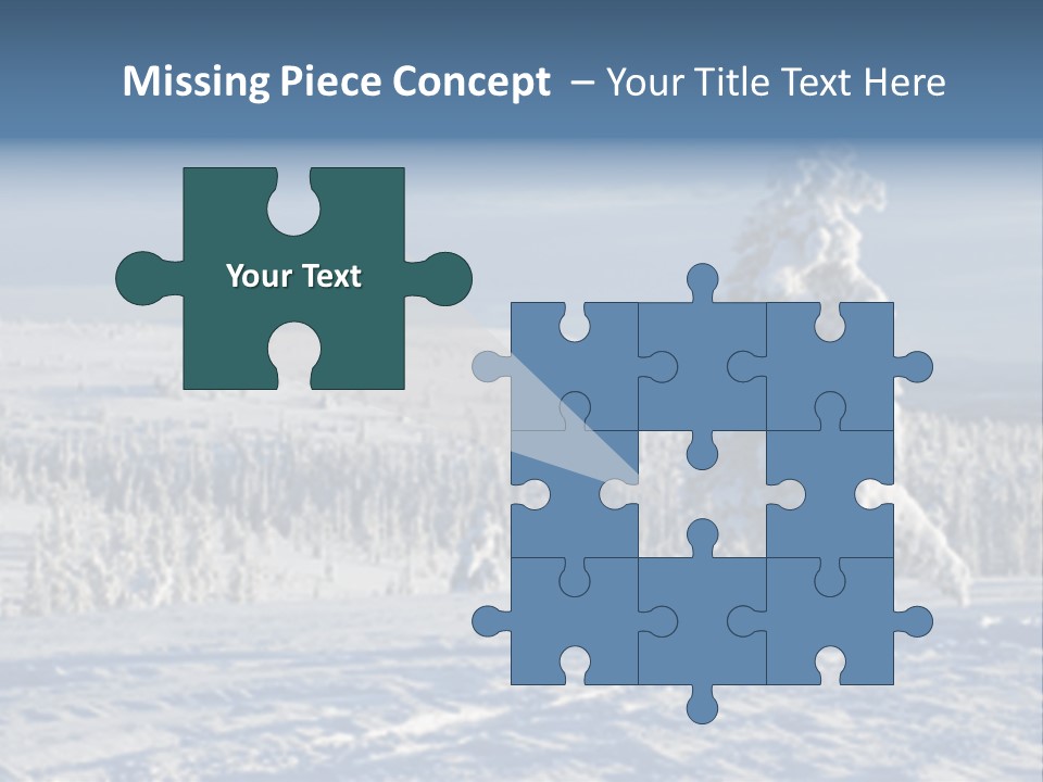 Winter Landscape PowerPoint Template