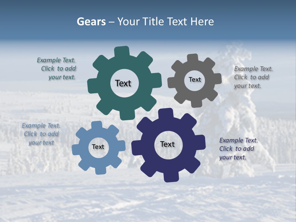 Winter Landscape PowerPoint Template