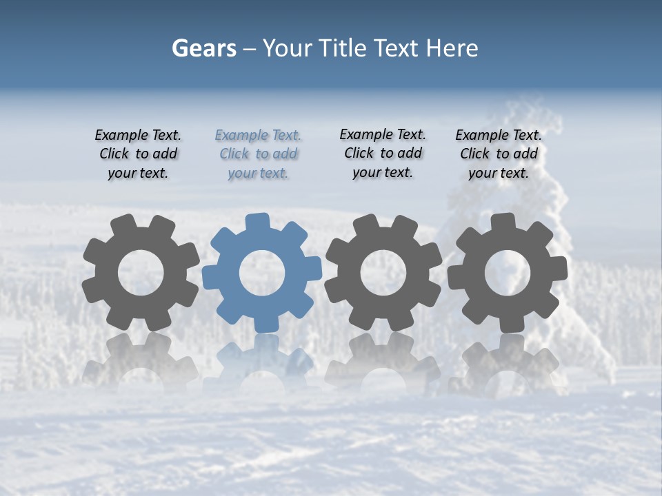 Winter Landscape PowerPoint Template