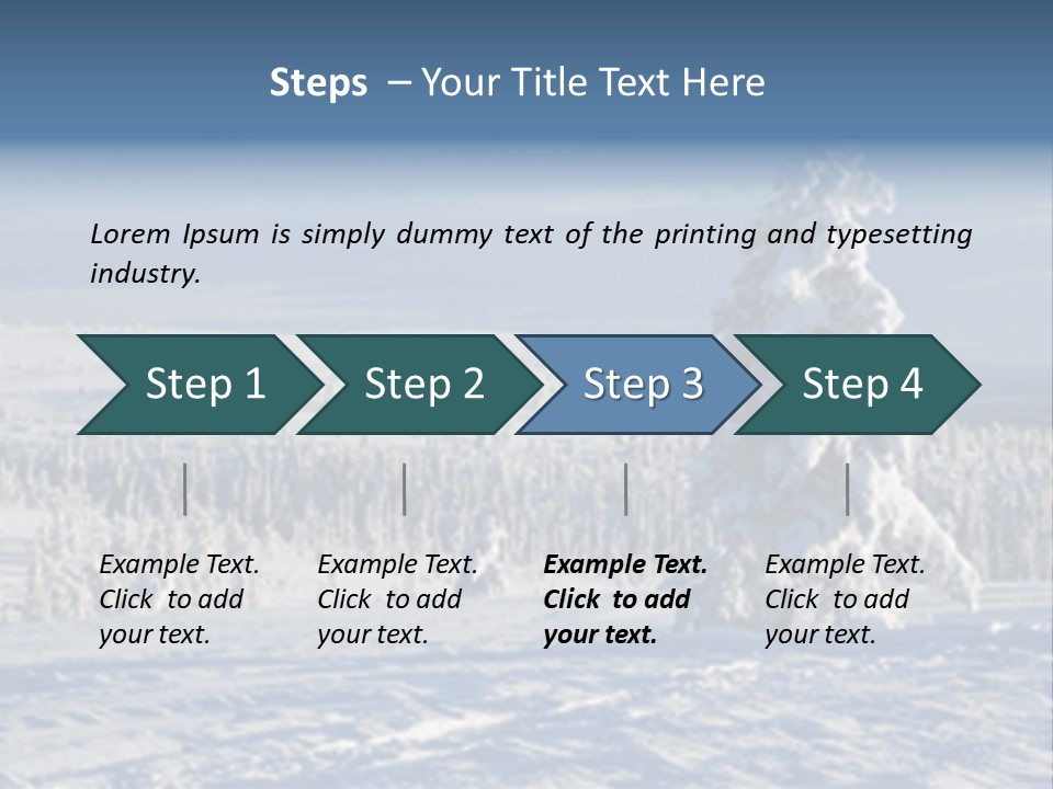 Winter Landscape PowerPoint Template