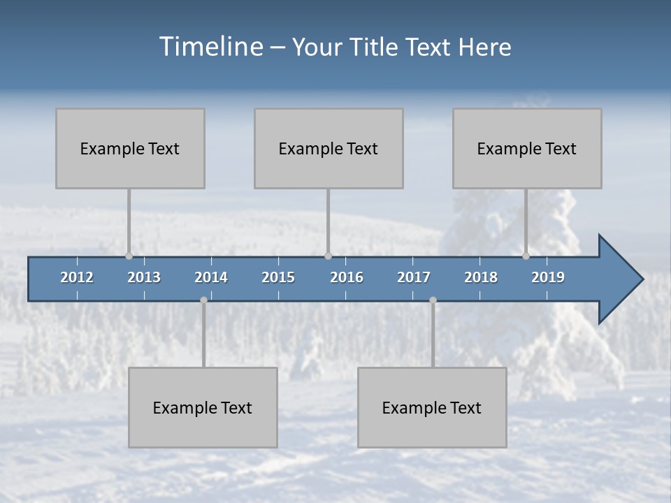 Winter Landscape PowerPoint Template