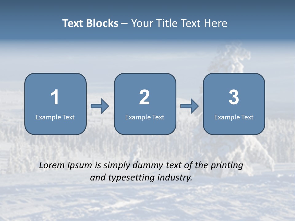 Winter Landscape PowerPoint Template