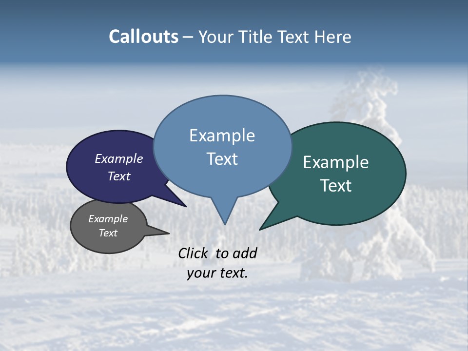 Winter Landscape PowerPoint Template
