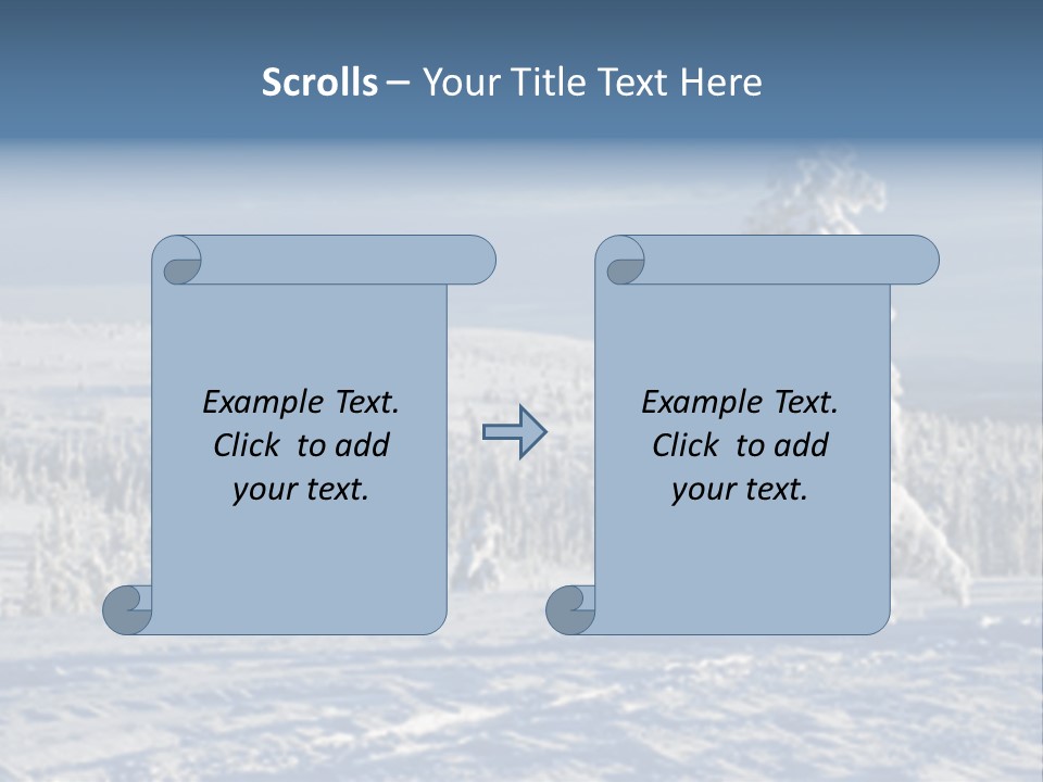 Winter Landscape PowerPoint Template