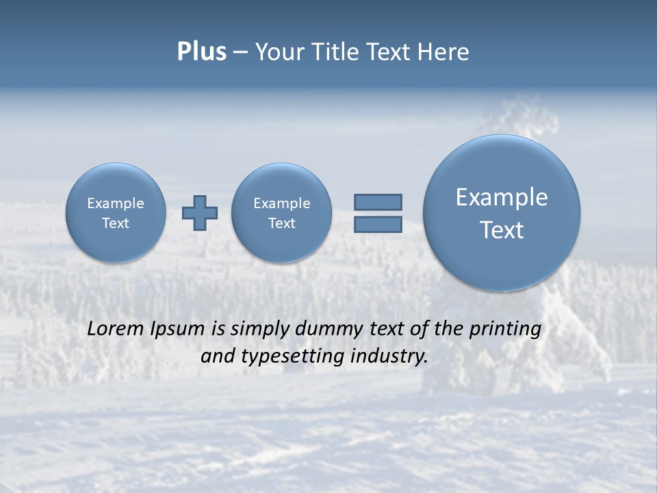Winter Landscape PowerPoint Template