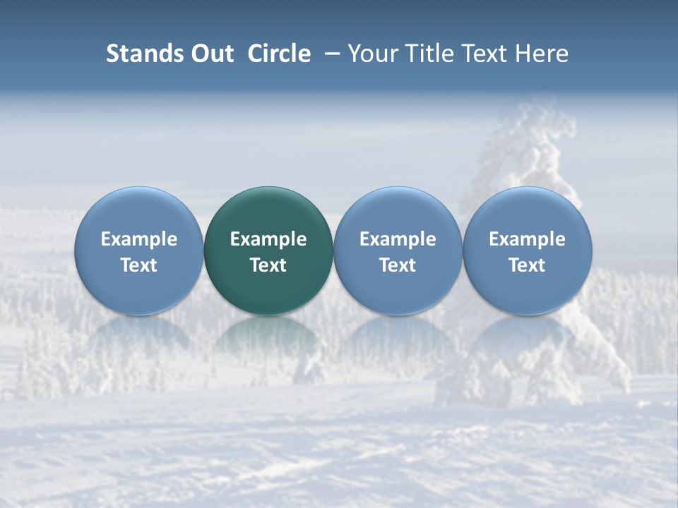 Winter Landscape PowerPoint Template