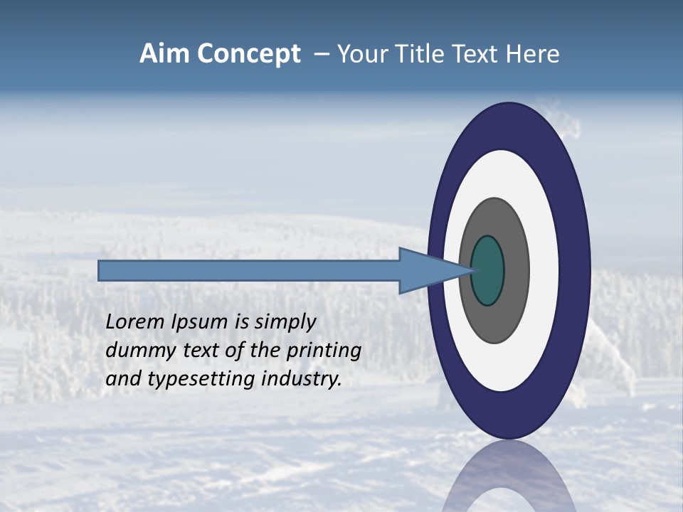 Winter Landscape PowerPoint Template