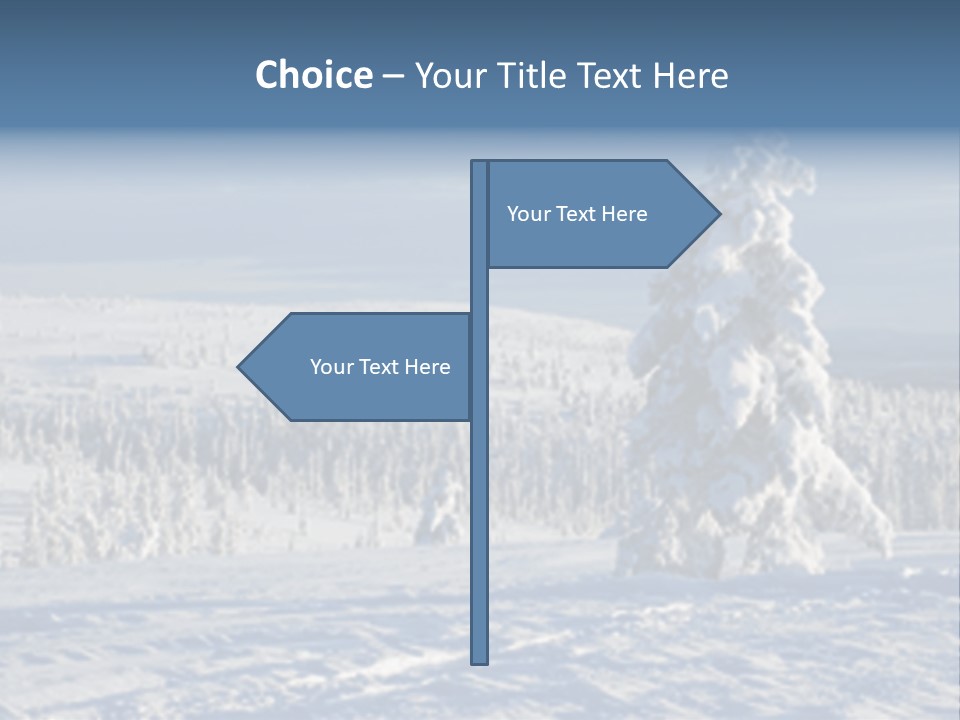 Winter Landscape PowerPoint Template