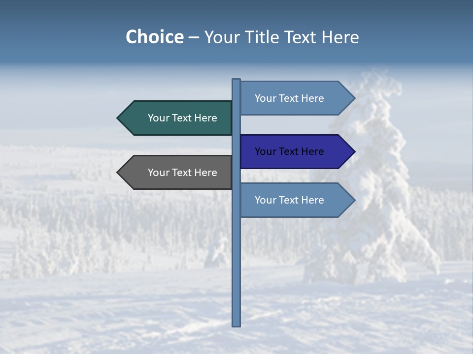 Winter Landscape PowerPoint Template