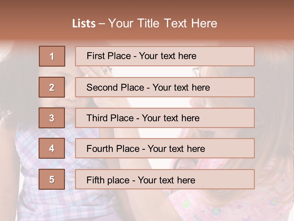 A Woman Holding A Small Child In Her Arms PowerPoint Template
