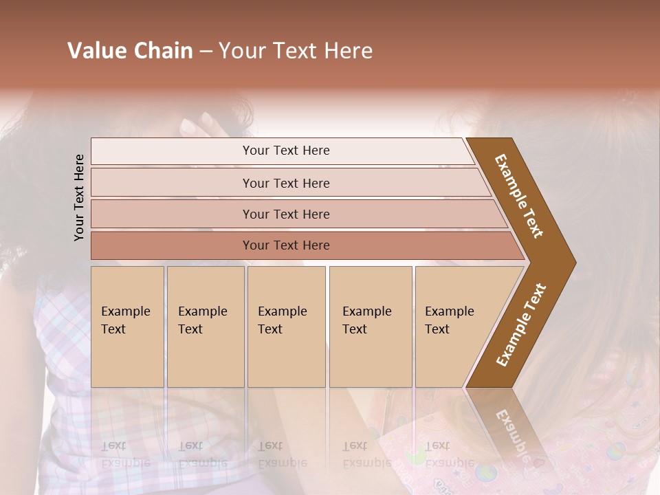 A Woman Holding A Small Child In Her Arms PowerPoint Template