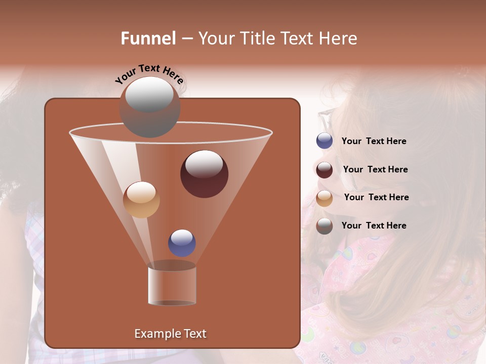 A Woman Holding A Small Child In Her Arms PowerPoint Template