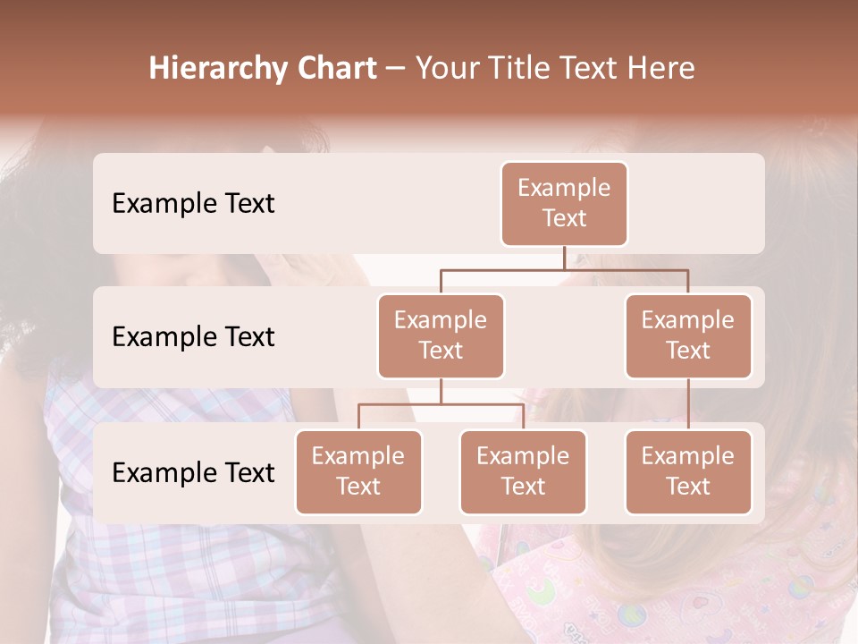 A Woman Holding A Small Child In Her Arms PowerPoint Template