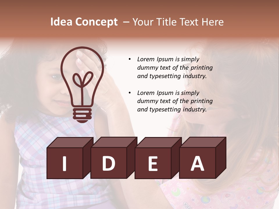 A Woman Holding A Small Child In Her Arms PowerPoint Template