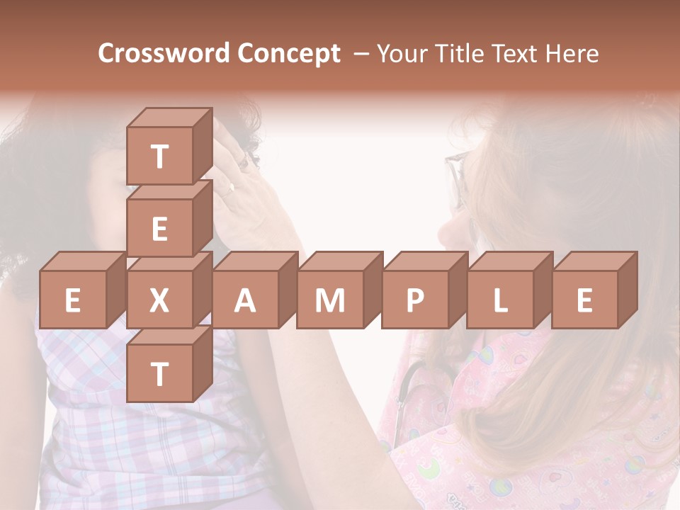 A Woman Holding A Small Child In Her Arms PowerPoint Template