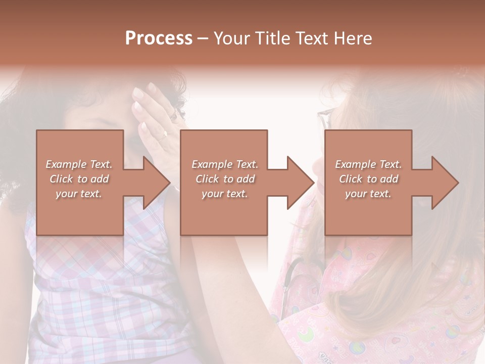 A Woman Holding A Small Child In Her Arms PowerPoint Template