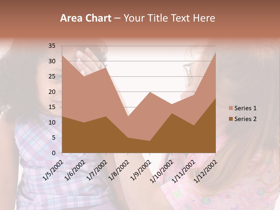 A Woman Holding A Small Child In Her Arms PowerPoint Template