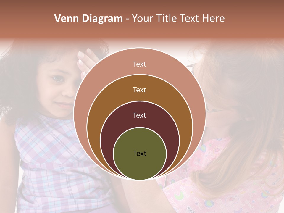 A Woman Holding A Small Child In Her Arms PowerPoint Template