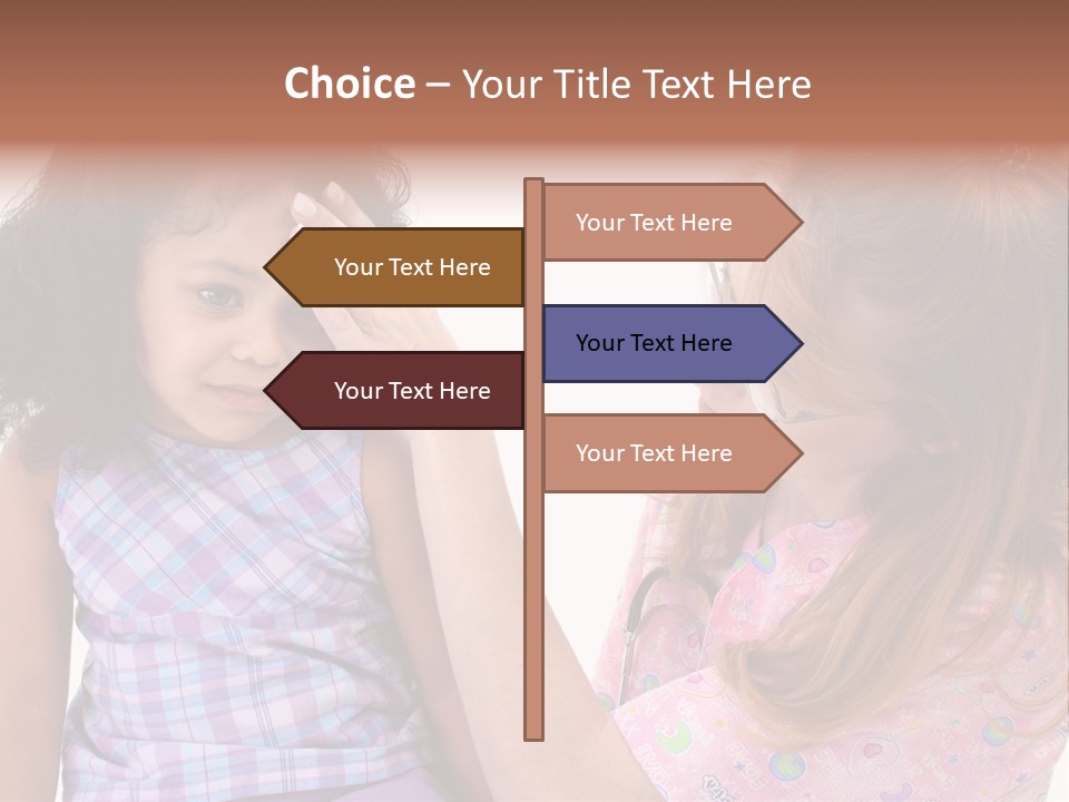 A Woman Holding A Small Child In Her Arms PowerPoint Template