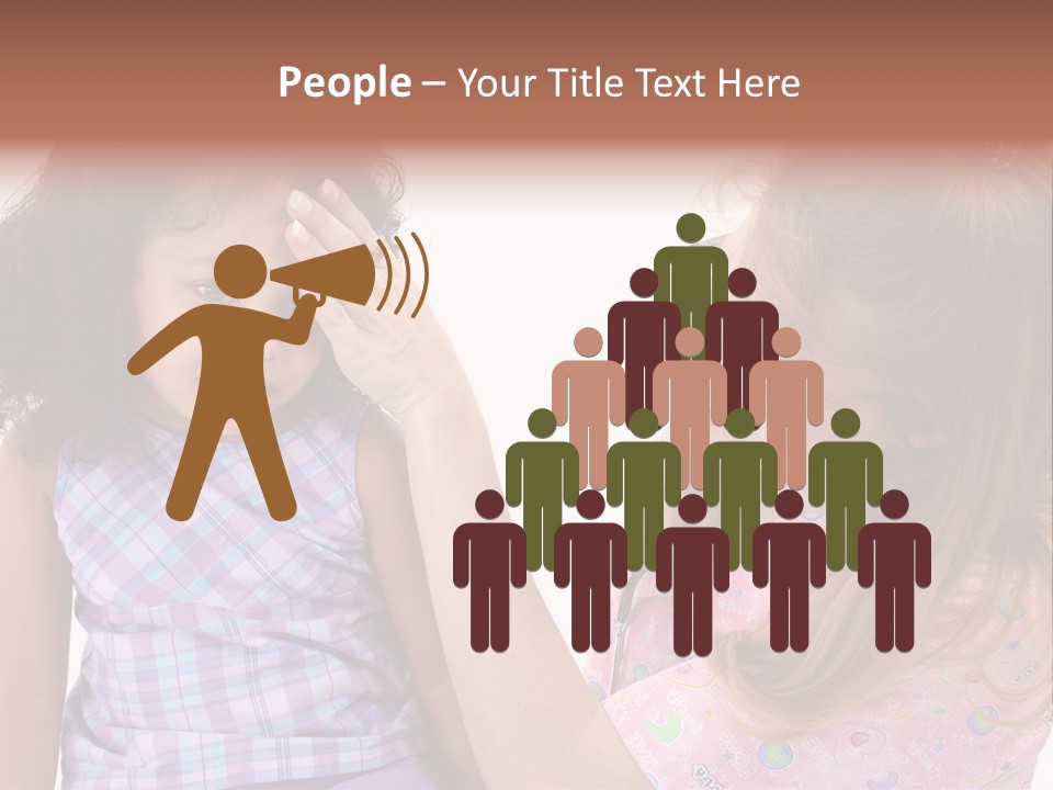 A Woman Holding A Small Child In Her Arms PowerPoint Template