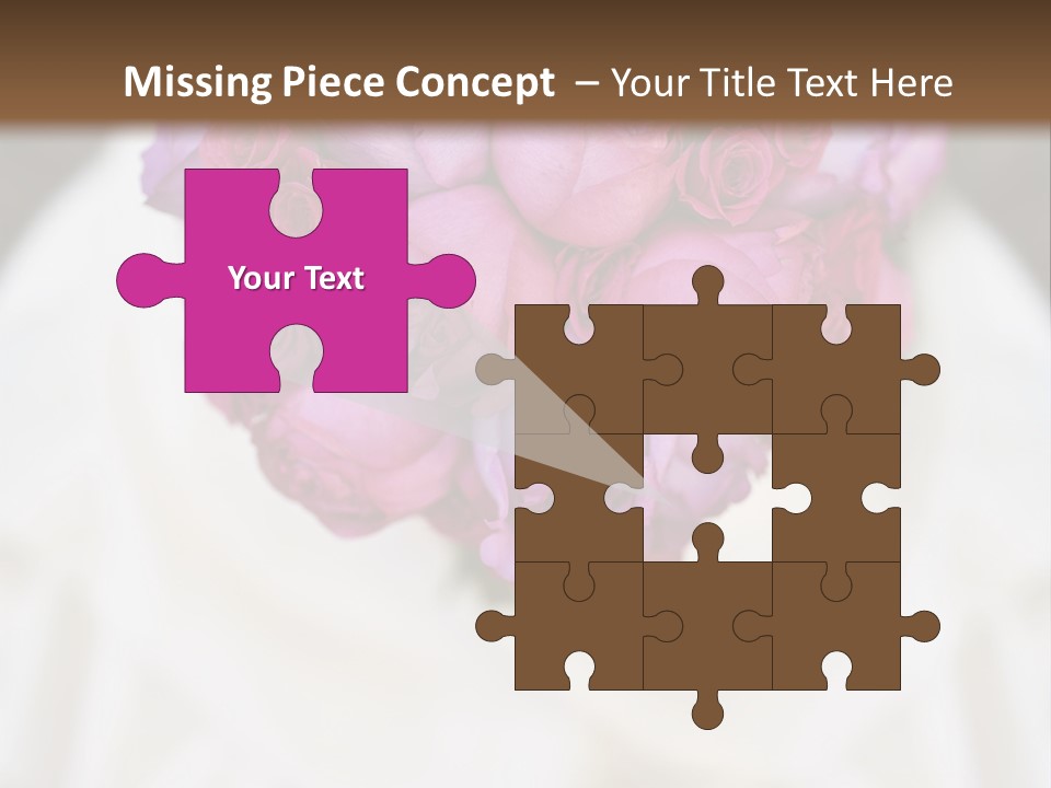 Wedding Flowers PowerPoint Template