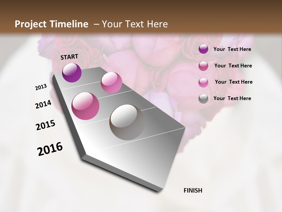 Wedding Flowers PowerPoint Template