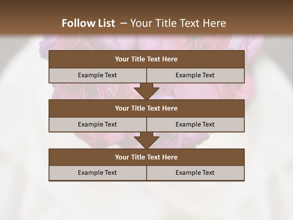 Wedding Flowers PowerPoint Template