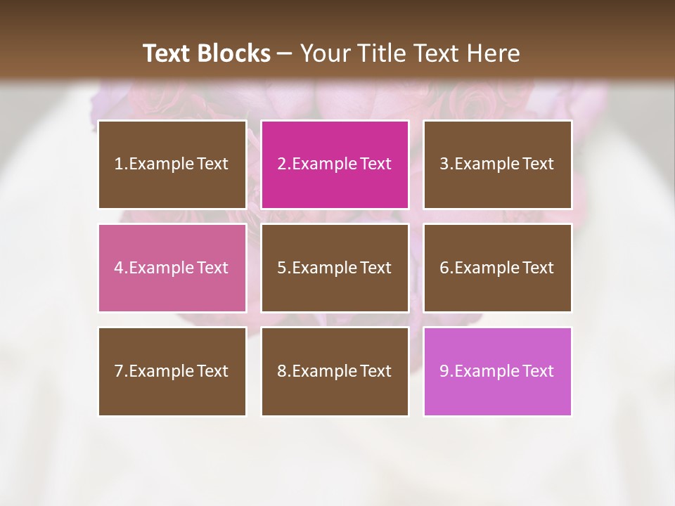 Wedding Flowers PowerPoint Template