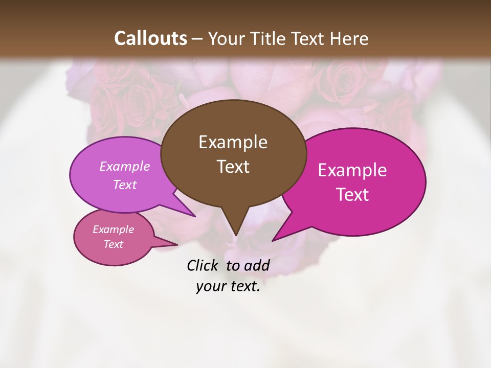 Wedding Flowers PowerPoint Template