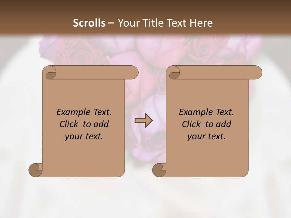 Wedding Flowers PowerPoint Template