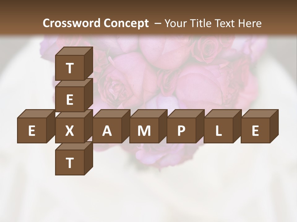 Wedding Flowers PowerPoint Template