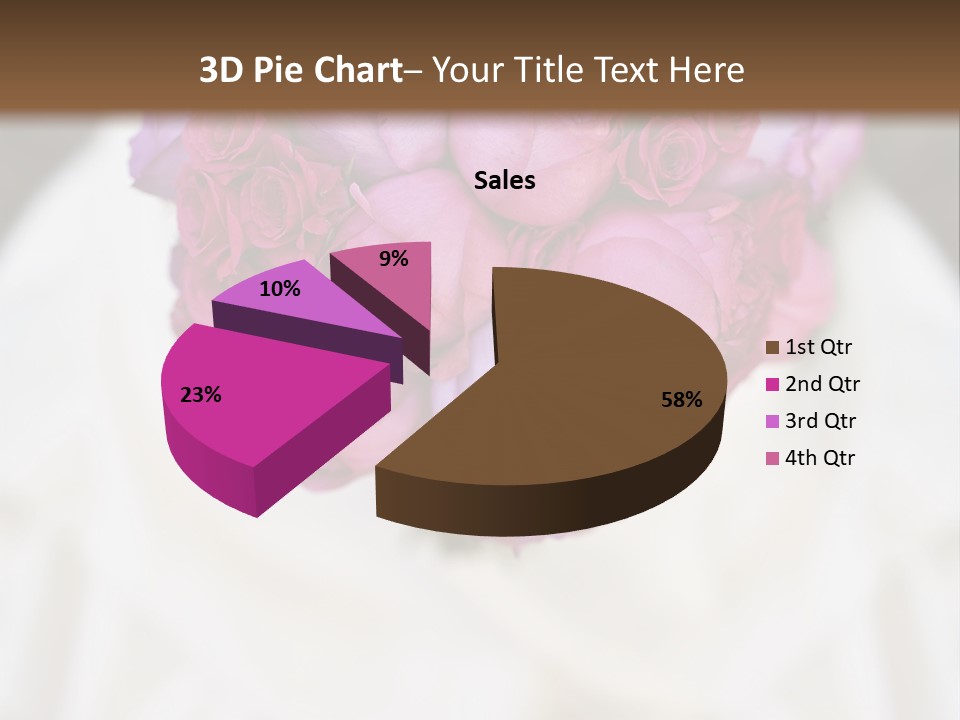 Wedding Flowers PowerPoint Template