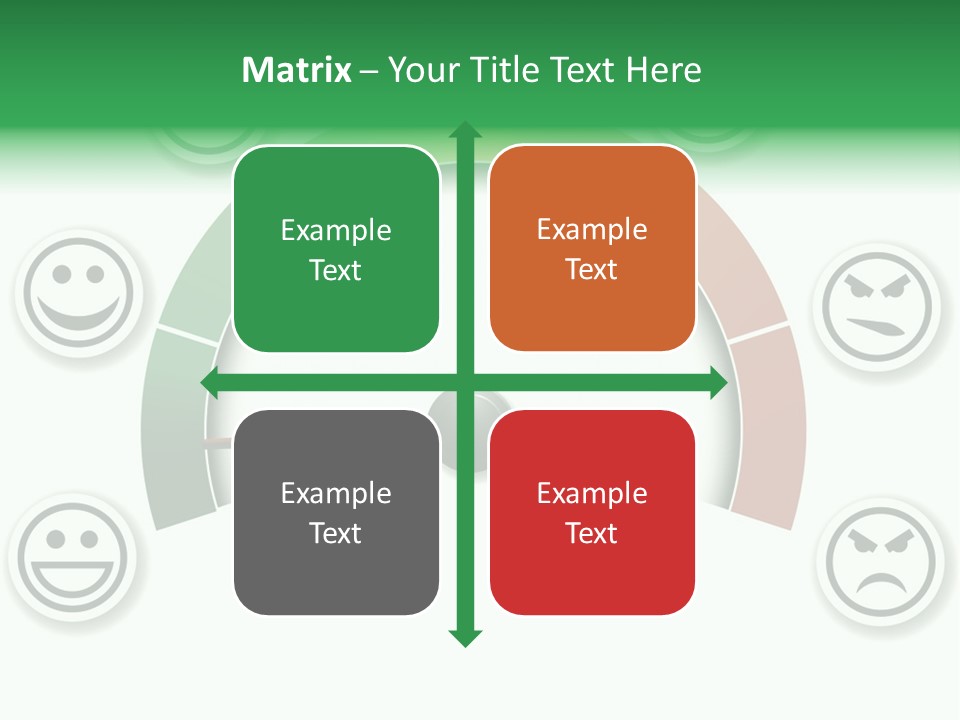 Blue Modern Stethoscope On A White Background PowerPoint Template