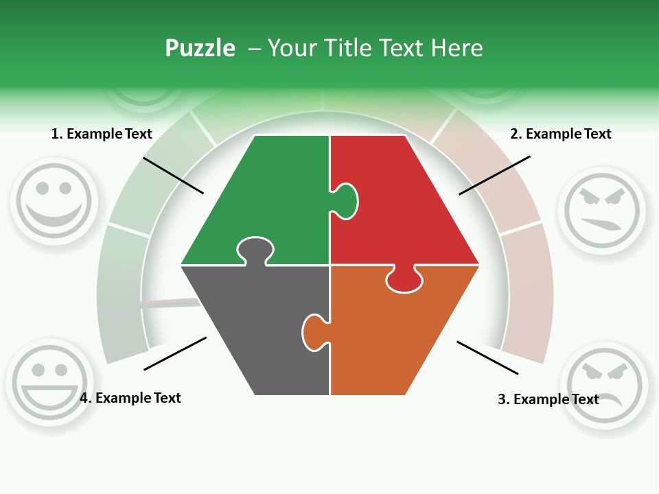 Blue Modern Stethoscope On A White Background PowerPoint Template