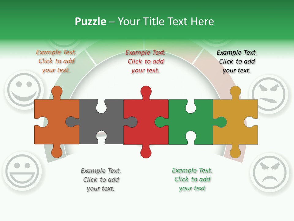 Blue Modern Stethoscope On A White Background PowerPoint Template