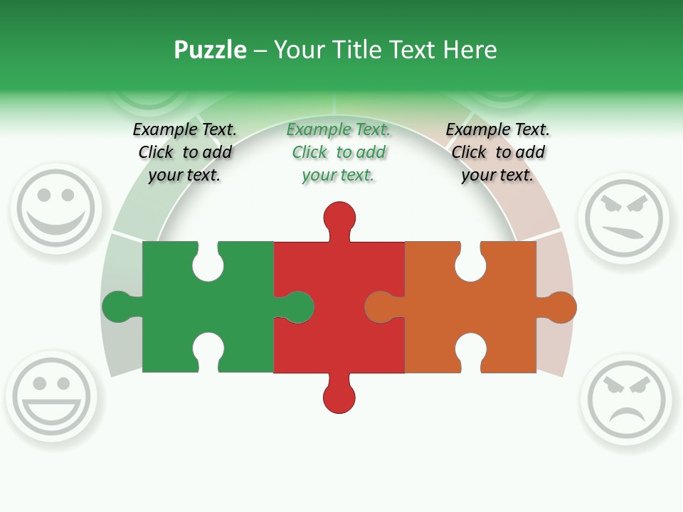 Blue Modern Stethoscope On A White Background PowerPoint Template