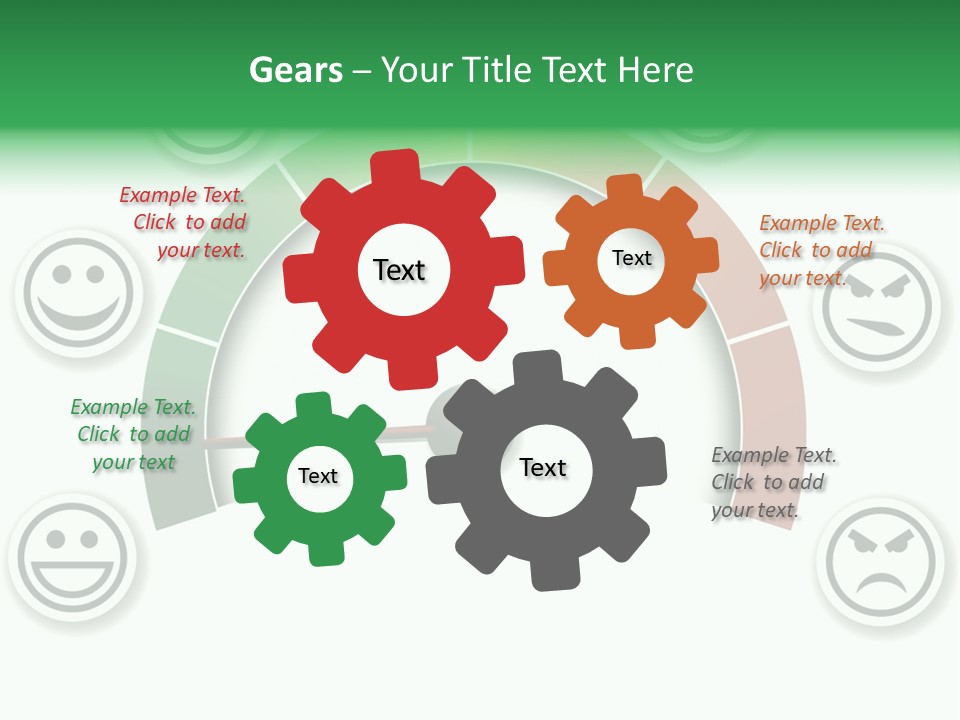 Blue Modern Stethoscope On A White Background PowerPoint Template