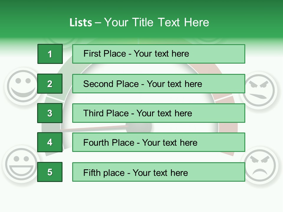 Blue Modern Stethoscope On A White Background PowerPoint Template