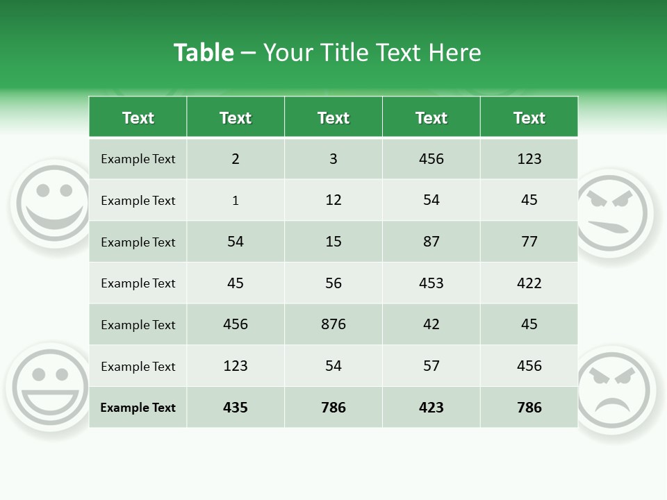 Blue Modern Stethoscope On A White Background PowerPoint Template