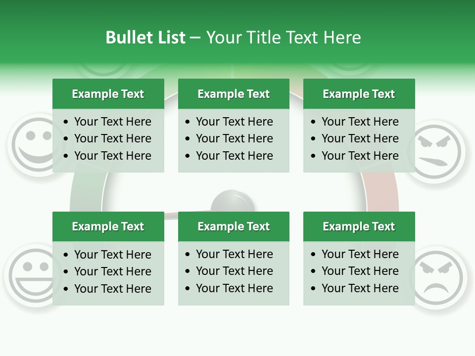 Blue Modern Stethoscope On A White Background PowerPoint Template
