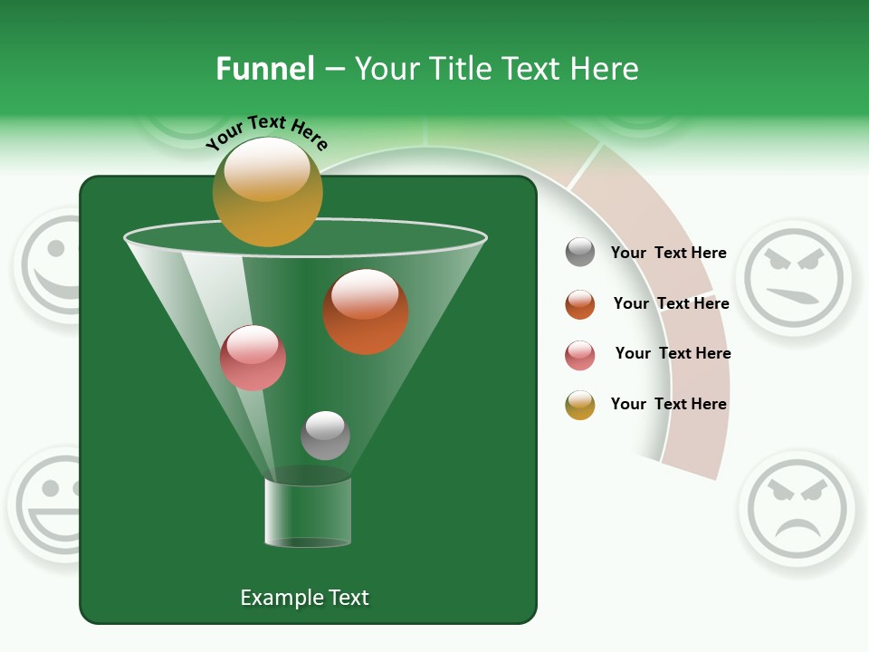 Blue Modern Stethoscope On A White Background PowerPoint Template