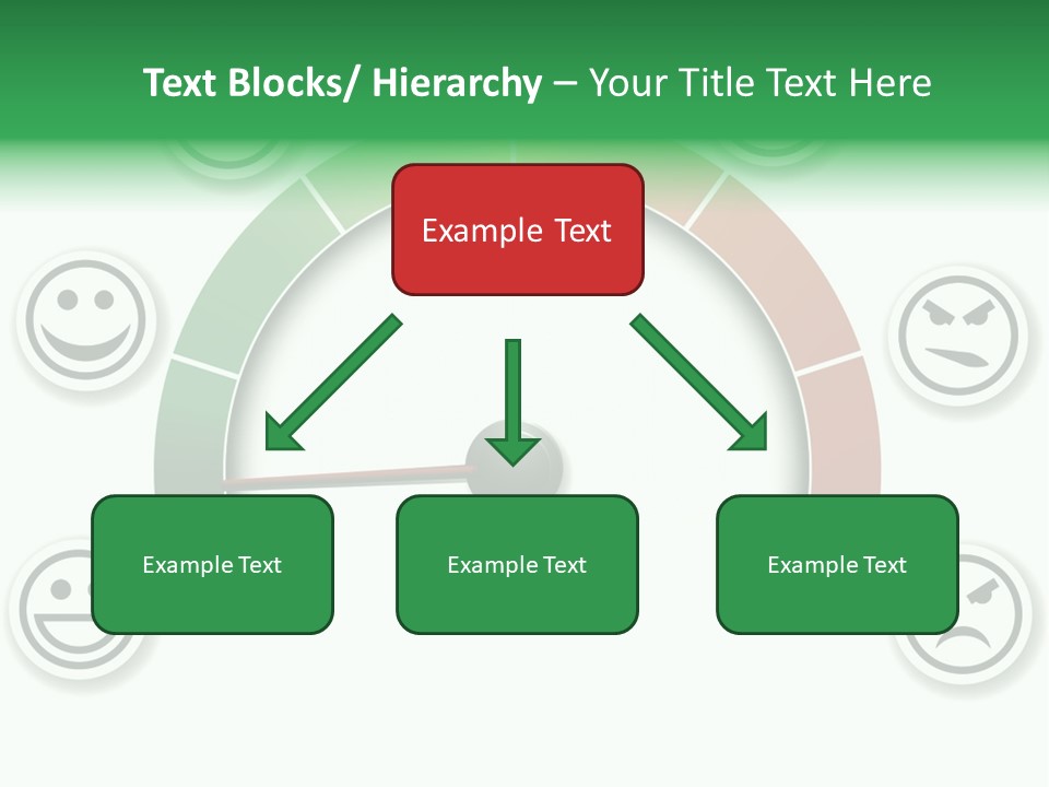 Blue Modern Stethoscope On A White Background PowerPoint Template