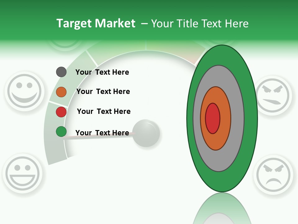 Blue Modern Stethoscope On A White Background PowerPoint Template