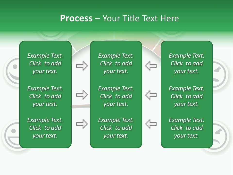 Blue Modern Stethoscope On A White Background PowerPoint Template