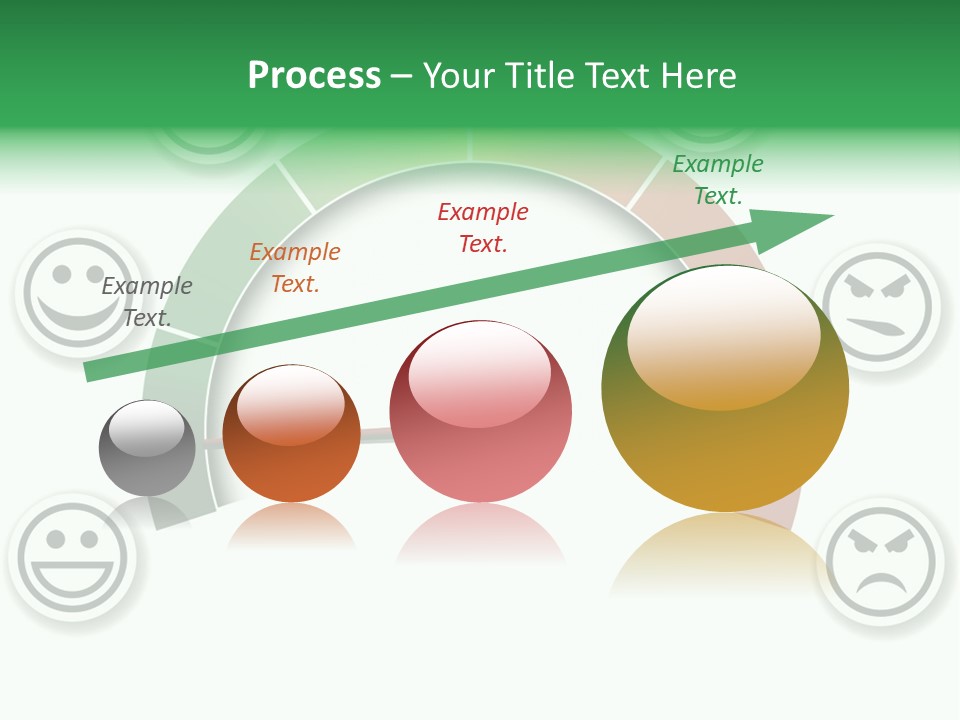 Blue Modern Stethoscope On A White Background PowerPoint Template