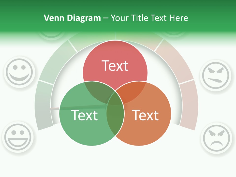 Blue Modern Stethoscope On A White Background PowerPoint Template