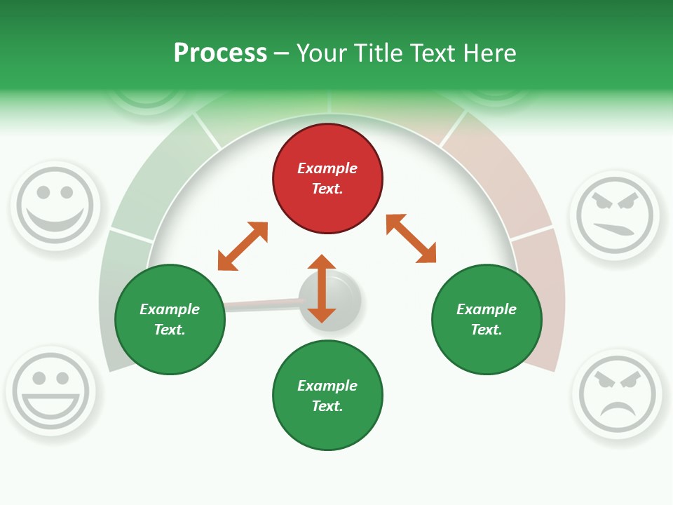 Blue Modern Stethoscope On A White Background PowerPoint Template